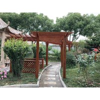 任丘沐荷铝合金凉亭 葡萄架 廊架定制