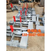 煤矿用不倒翁阻车器 羊角阻车器 600轨距气动卧闸