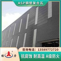 陕西商洛PVDF覆膜钢瓦 钢塑复合瓦 耐腐防锈板耐老化