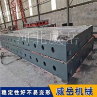 泊头加工铸铁试验平台300高机床工作台高回购款