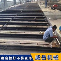 8米t型槽地轨可拼装使用 铸铁检验平台送调平垫铁