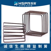 网带扁簧河南扁弹簧汽车减震用扁簧不锈钢扁簧厂家定制