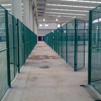 定制车间隔离网工厂机器人设备护栏网室内仓库隔断网可移动围栏
