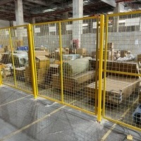 车间隔离网物流仓库围栏防护栅栏工厂车间围拦网室内隔断网铁丝网