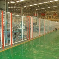 可移动车间隔离网室内仓库工厂机器设备分类带框架密孔车间隔离网