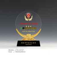 110中国警察节纪念品 公安局表彰奖牌 新警入警留念礼品定做