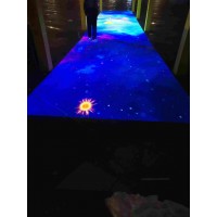 5D全息餐厅投影3D沉浸式全息地面互动投影系统